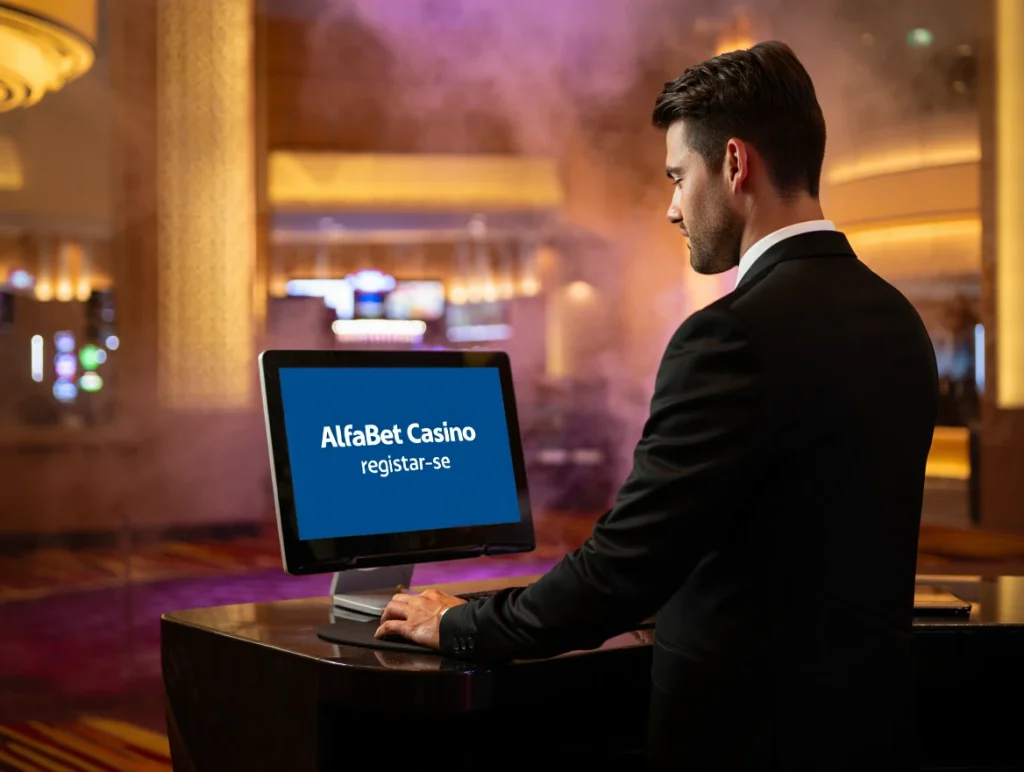 Registo no Casino AlfaBet
